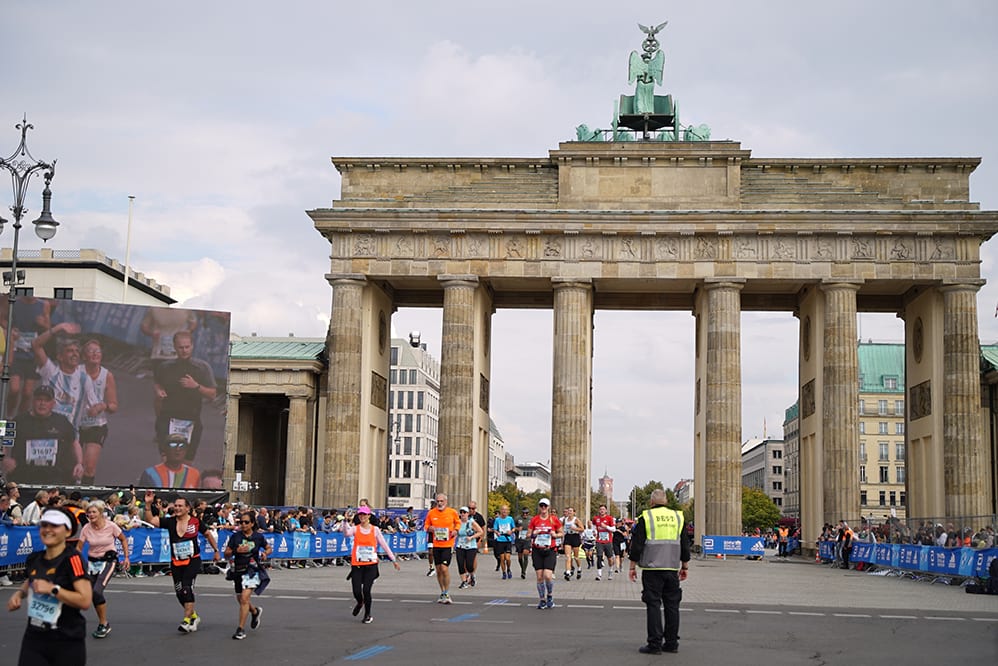 Marathon am Brandenburger Tor